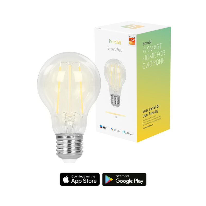 Hombli-HBEB-0129-soluzione-di-illuminazione-intelligente-Lampadina-intelligente-Wi-Fi-Bluetooth-Trasparente-7-W