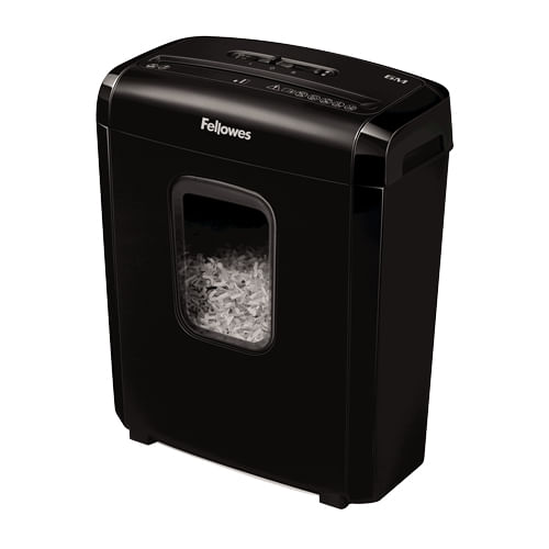 Fellowes-Powershred-6M-distruggi-documenti-Taglio-a-frammenti-Nero