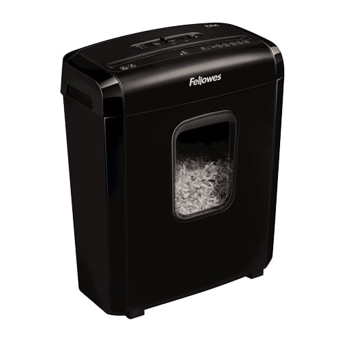 Fellowes-Powershred-6M-distruggi-documenti-Taglio-a-frammenti-Nero