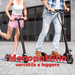 Trade Shop Traesio-monopattino Due Ruote Veloce E Leggero Versatile Per Bambini E Ragazzi Svago -