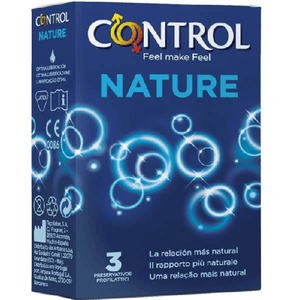 Trade Shop Traesio-set 3 Preservativi Control Nature Profilattici Condom Adapta Anatomici Classici -