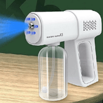 Trade Shop Traesio-pistola A Spruzzo Senza Filo Cordless Vapore Igienizzante Disinfettante Alcohol -