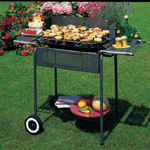 Garden Friend Barbecue Port Camargue - 82 x 45 x 90 cm - acciaio - antracite - Garden Friend