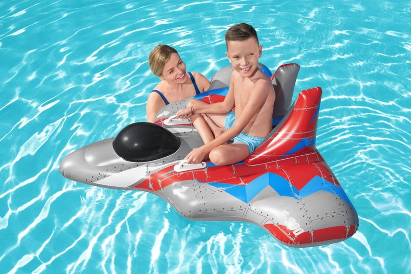 Bestway-41443-galleggiante-da-piscina-e-da-spiaggia-Multicolore-Fantasia-PVC-Gonfiabile-cavalcabile