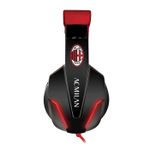 Techmade-FL1-Auricolare-Cablato-A-Padiglione-Giocare-Nero-Rosso