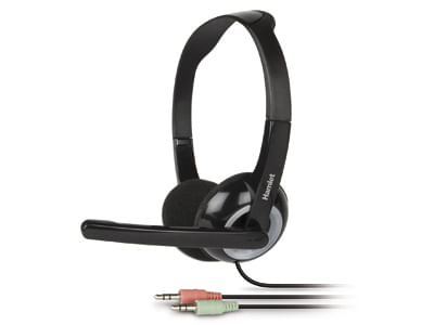 Hamlet-Smart-Headset-cuffia-per-computer-con-microfono-regolabile-connesione-jack-3.5mm