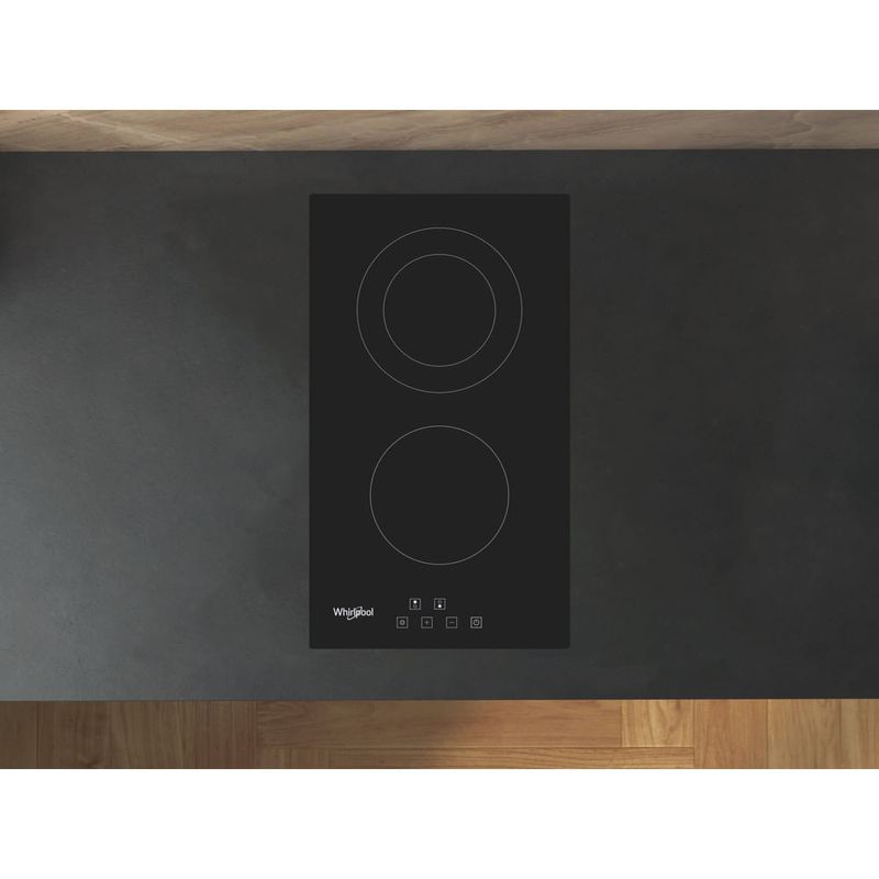 Whirlpool-WRD-6030-B-Nero-Da-incasso-30-cm-Piano-cottura-a-induzione-2-Fornello-i-