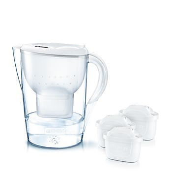 Brita-1024045-Filtraggio-acqua-Caraffa-filtrante-24-L-Trasparente-Bianco