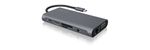 ICY-BOX-IB-DK4040-CPD-Cablato-USB-3.2-Gen-1--3.1-Gen-1--Type-C-Antracite-Nero