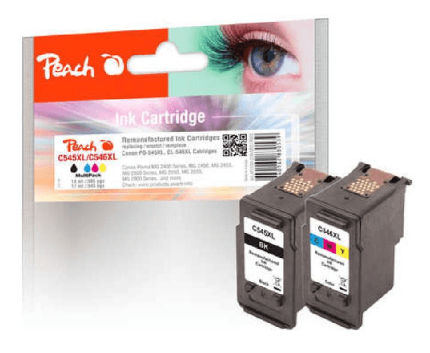 Peach-0F319026-cartuccia-d-inchiostro-Nero-Ciano-Magenta-Giallo
