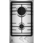 Electrolux EGG3322NVX Acciaio inossidabile Da incasso 29 cm Gas 2 Fornello(i)