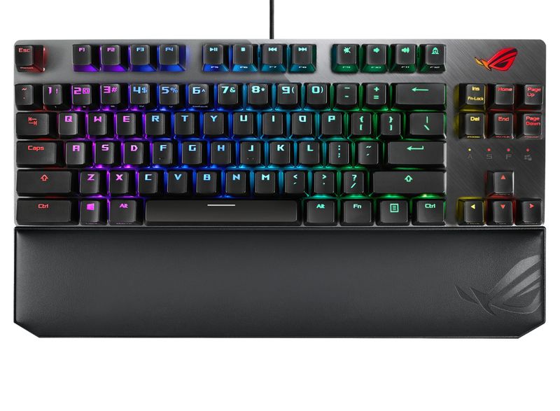 ASUS-ROG-Strix-Scope-NX-TKL-Deluxe-tastiera-USB-Nero-Grigio
