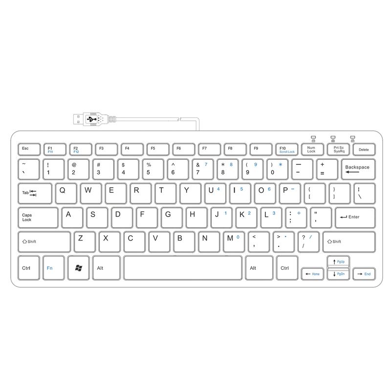R-Go-Tools-Compact-R-Go-Tastiera-Compatta-QWERTY--US--nero-cablata