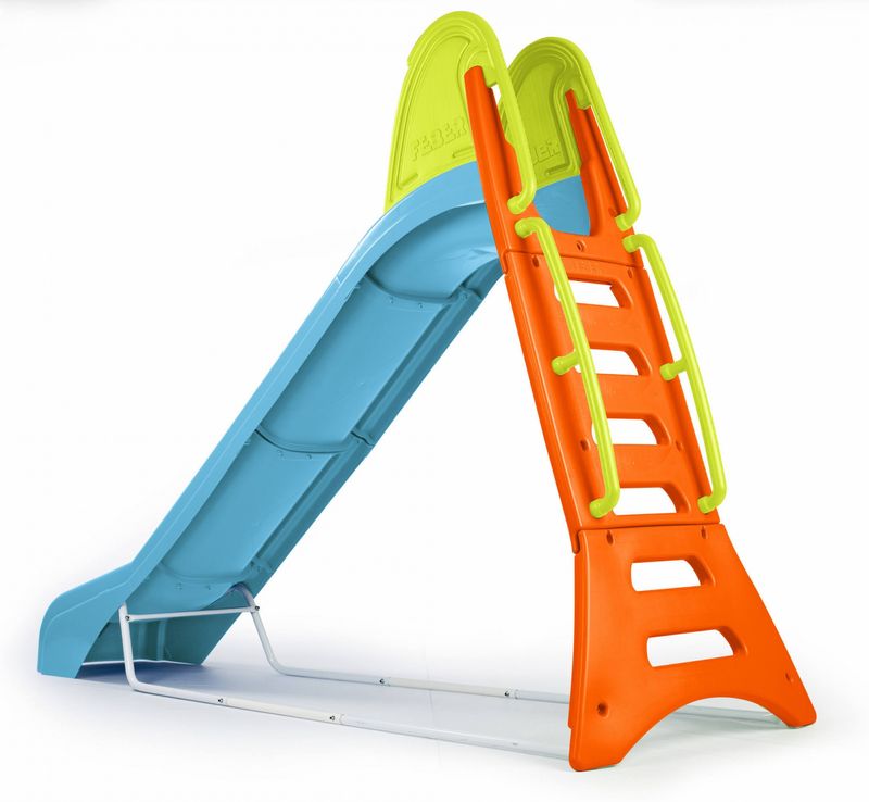Famosa-800009709-slitta-Blu-Arancione-Verde-Plastica