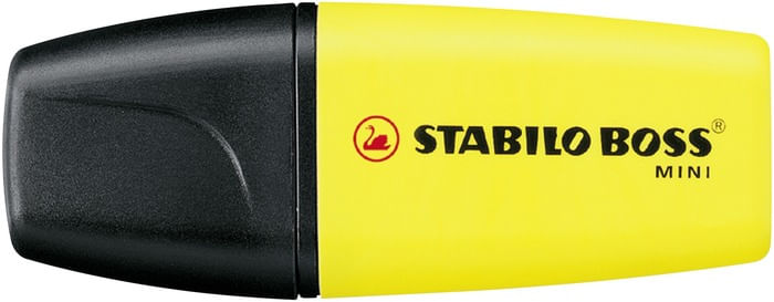 STABILO-BOSS-MINI-evidenziatore-1-pz-Punta-smussata-Giallo