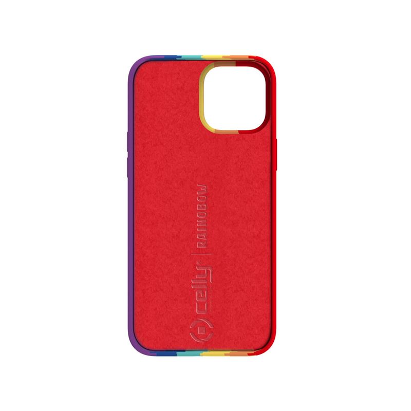 Celly-RAINBOW-iPhone-13-custodia-per-cellulare-155-cm--6.1---Cover-Multicolore