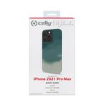 Celly-WATERCOLOR-iPhone-13-Pro-Max-custodia-per-cellulare-17-cm--6.7---Cover-Verde