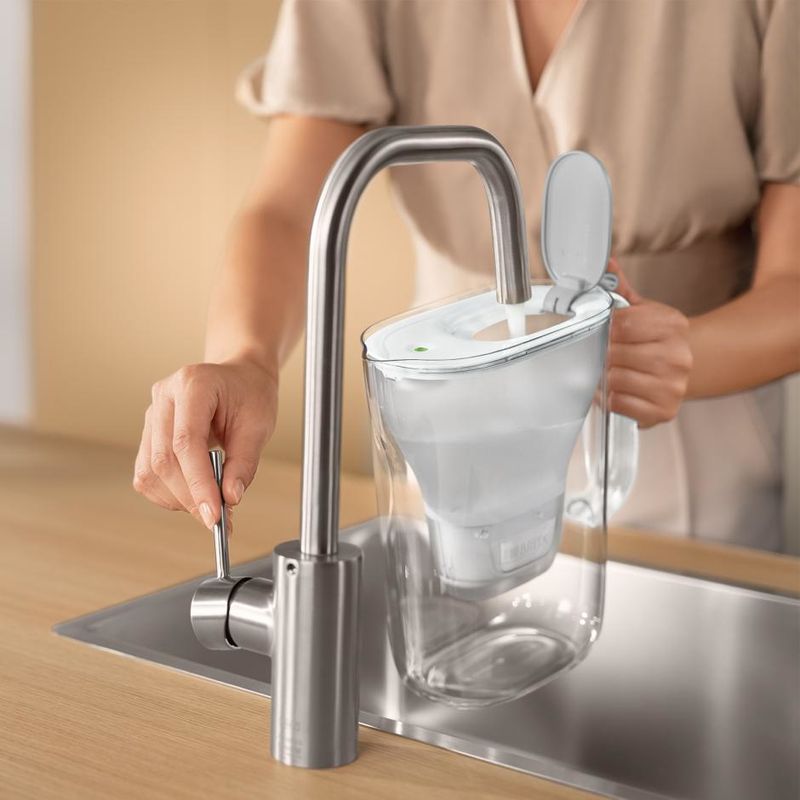 Brita-1051449-Filtraggio-acqua-Caraffa-filtrante-24-L-Trasparente-Bianco