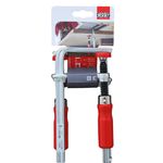 BESSEY GTR12 morsa 12 cm Rosso, Acciaio inox