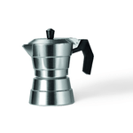 Moneta Buongiorno Caffettiera, Moka Express, Alluminio, 3 Tazze