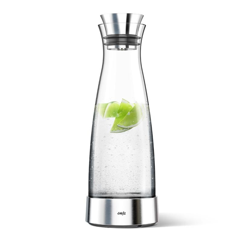 EMSA-FLOW-Classic-Caraffa-1-L-Stainless-steel-Trasparente