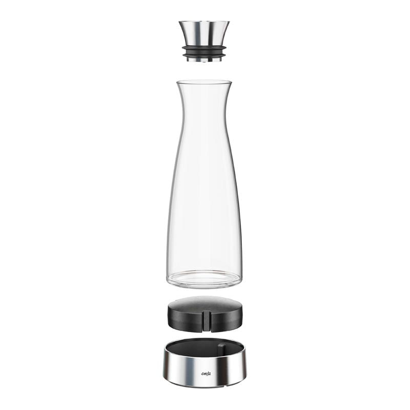 EMSA-FLOW-Classic-Caraffa-1-L-Stainless-steel-Trasparente