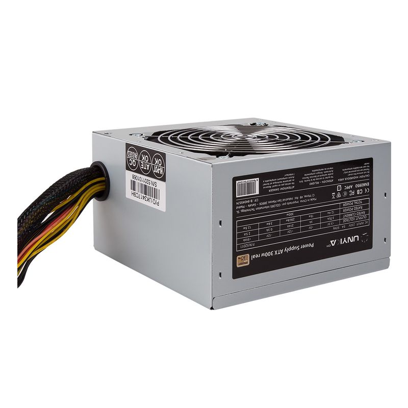 UNYKAch-ATX-300W-alimentatore-per-computer-Argento