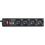 Eaton PS4F protezione da sovraccarico Nero, Bianco 4 presa(e) AC 220 - 250 V 1 m