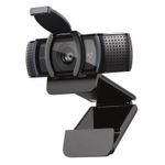 Logitech C920S HD Pro Webcam, Videochiamata Full HD 1080p/30fps, Audio Stereo ‎Chiaro, ‎Correzione Luce HD