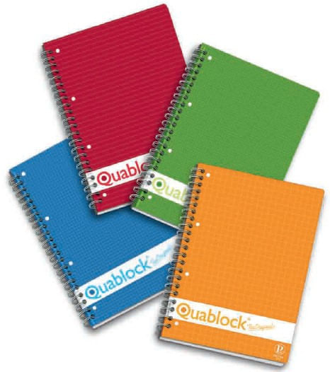 Pigna-Quablock-quaderno-per-scrivere-Rosso
