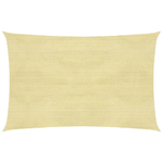 vidaXL Vela Parasole 160 g/m² Beige 2x3,5 m in HDPE