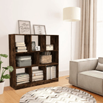 Libreria Rovere Fumo 97,5x29,5x100 cm in Legno ingegnerizzato