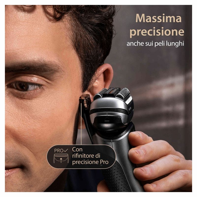 Braun-Series-9-Pro--9575cc-Wet--Dry-Rasoio-Trimmer-Metallico