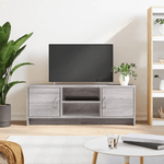 vidaXL Mobile Porta TV Grigio Sonoma 102x30x37,5 cm Legno ingegnerizzato