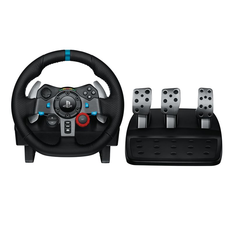 Logitech-G29-Sterzo---Pedali-PC-PlayStation-4-Playstation-3-Nero