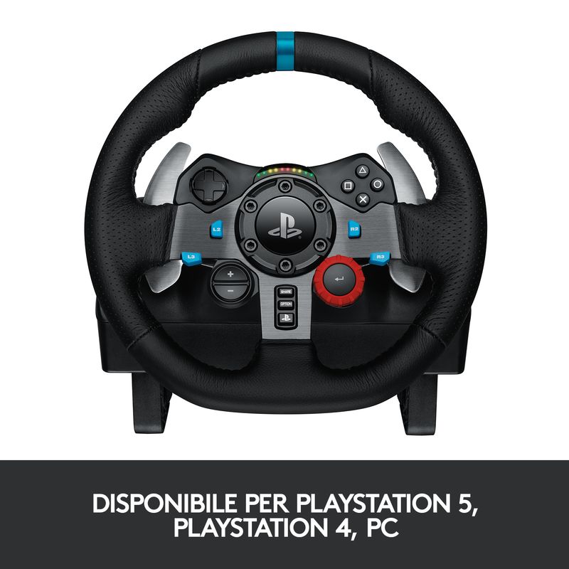 Logitech-G29-Sterzo---Pedali-PC-PlayStation-4-Playstation-3-Nero