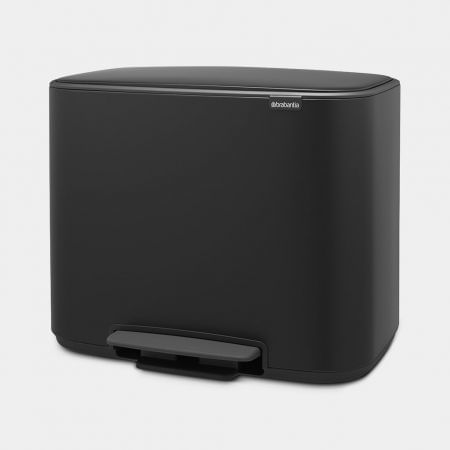 Brabantia-121227-cestino-per-rifiuti-Rettangolare-Nero