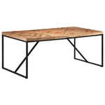 Tavolo da Pranzo 180x90x76 cm Legno Massello di Acacia e Mango