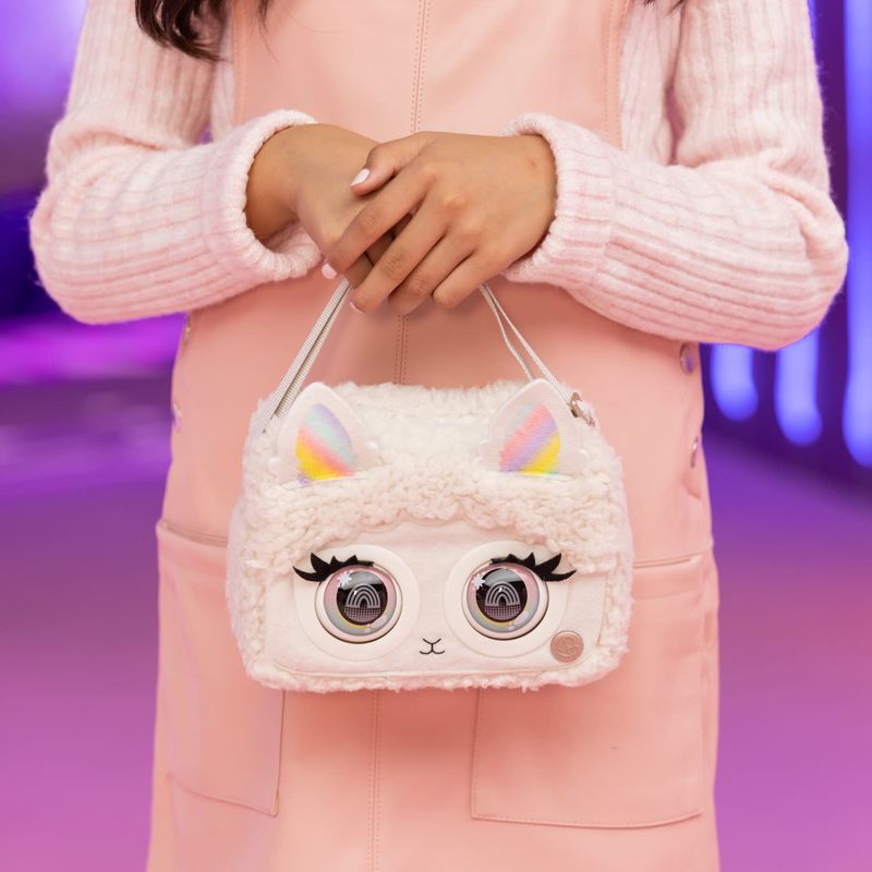 Purse-Pets-|-BORSETTA-INTERATTIVA-FLUFFY-|-in-versione-Lama-con-oltre-30-effetti-sonori-e-reazioni-giocattoli-per-bambine-dai-5-anni-in-su