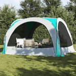 vidaXL Tenda da Festa Verde 360x360x215 cm Taffetà 185T