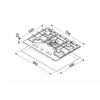 Elleci-Leaf-Gas-on-Glass-70-K86-Nero-Da-incasso-70-cm-5-Fornello-i-