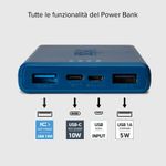 SBS-TTBB10000FASTA-batteria-portatile-Polimeri-di-litio--LiPo--10000-mAh-Ciano