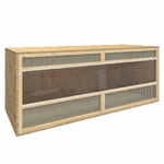 vidaXL Terrario in Legno ingegnerizzato 120x50x50 cm