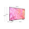Samsung-Series-6-TV-QE43Q60CAUXZT-QLED-4K-Smart-TV-43--Processore-Quantum-4K-Lite-OTS-Lite-Black-2023