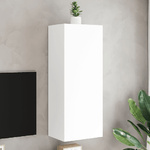 vidaXL Mobile TV a Parete Bianco 40,5x30x102 cm in Legno ingegnerizzato