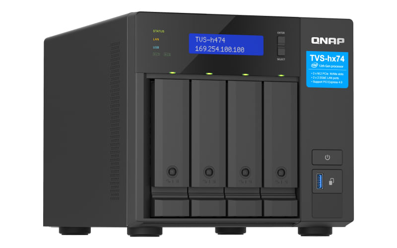 QNAP-TVS-H474-NAS-Tower-Collegamento-ethernet-LAN-Nero-G7400