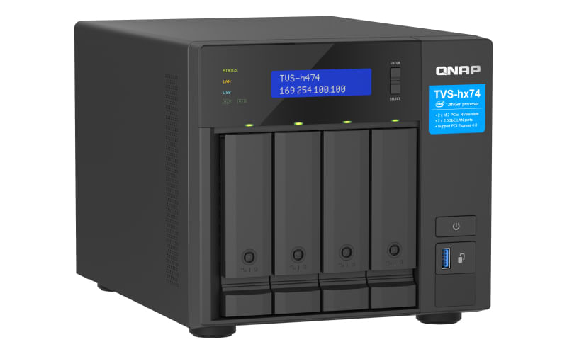 QNAP-TVS-H474-NAS-Tower-Collegamento-ethernet-LAN-Nero-G7400