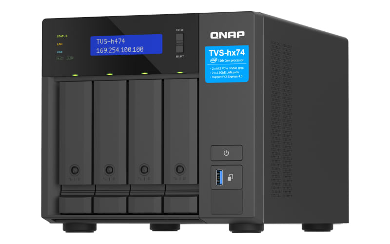 QNAP-TVS-H474-NAS-Tower-Collegamento-ethernet-LAN-Nero-G7400