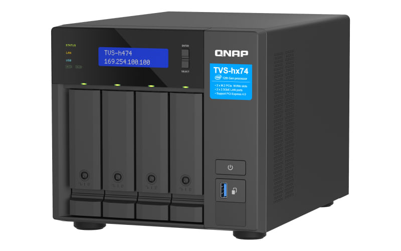 QNAP-TVS-H474-NAS-Tower-Collegamento-ethernet-LAN-Nero-G7400