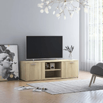 vidaXL Mobile Porta TV Rovere Sonoma 120x34x37 cm in Truciolato